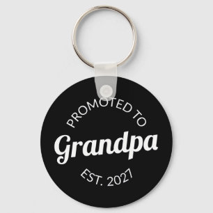 Benoemd tot Opa Est 2027 Nieuwe Papa I Sleutelhanger