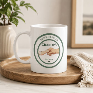 Benoemd tot opa Est. 20XX  Koffiemok
