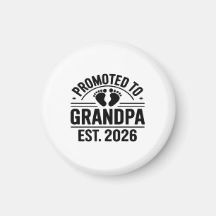 Benoemd tot opa, Geschat 2026, Grappige nieuwe opa Magneet