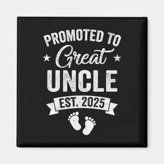 Benoemd tot Oudoom Geschat 2025 Zwangerschapsaanko Magneet (Voorkant)