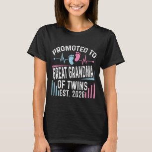 Benoemd tot overgrootmoeder van tweeling Geschat 2 T-shirt