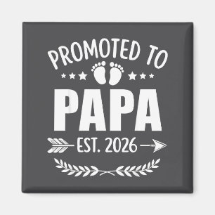 Benoemd tot papa est 2026 Nieuwe opa zwangerschap Magneet