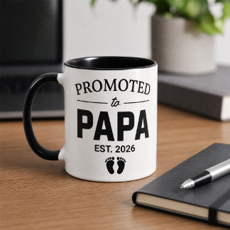 Benoemd tot Papa Geschat 2026 Zwangerschapsaankond Mok