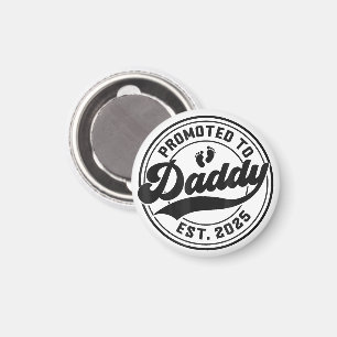 Benoemd tot Papa Opgericht 2025 Wordt Vader Cadeau Magneet