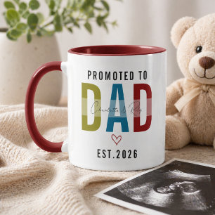 Benoemd tot Papa Persoonlijke Eerste Vaderdag Mok