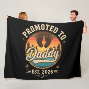Benoemd tot papa vanaf 2026 fleece deken