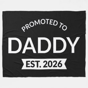 Benoemd tot papa vanaf 2026 II Fleece Deken