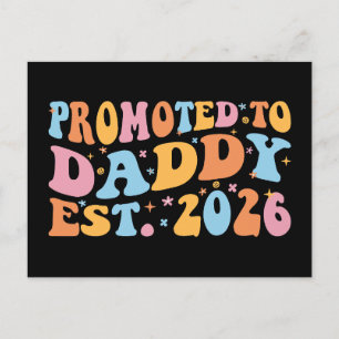 Benoemd tot papa vanaf 2026 III Briefkaart