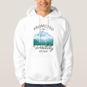 Benoemd tot papa Verwacht 2027 Nieuwe papa-aankond Hoodie
