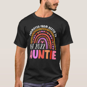 Benoemd tot tante Est 2022 Schattige Luipaard Rege T-shirt