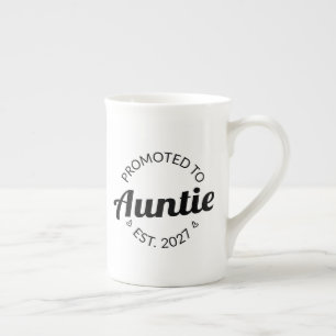 Benoemd tot Tante Est 2027 Nieuwe Tante Porselein Kop