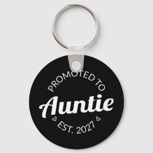 Benoemd tot Tante Est 2027 Nieuwe Tante Sleutelhanger