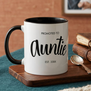 Benoemd tot Tante Gevestigd Jaar Wit Mok