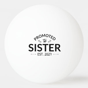 Benoemd tot zus verwachte datum 2027 grote zus II Pingpongballen