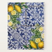 Benoeming mediterrane zomer van Portugal Planner (Achterkant)