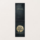 Benoeming prijslijst Yoga Meditation Instructor Visitekaartjes (Buitenkant ongevouwen)