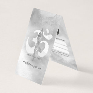 Benoeming prijslijst Yoga Meditation Instructor Visitekaartjes