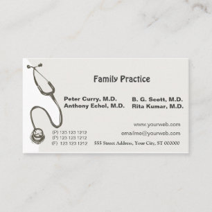 Benoeming Simple Geweldige Doctor Medical Device Afsprakenkaartje