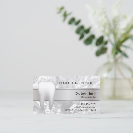 Benoeming tandheelkundige tandheelkundige tandheel afsprakenkaartje (Staand voorkant)