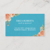 Benoeming van de Salon van de schoonheid de Afsprakenkaartje (Achterkant)