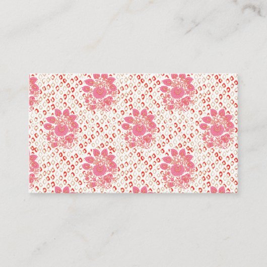 Benoemingskaart Afsprakenkaartje (Voorkant)