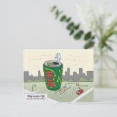 Benoemingskaart "Een leven lang opslaan" Briefkaart (Staand voorkant)