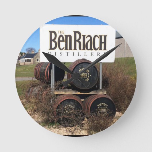 BenRiach Uhr Whisky Watch Time for a Dram Ronde Klok (Voorkant)