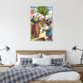 Bensdorp's Koninklijke Nederlandse Cocoa Canvas Afdruk (Insitu (Slaapkamer))