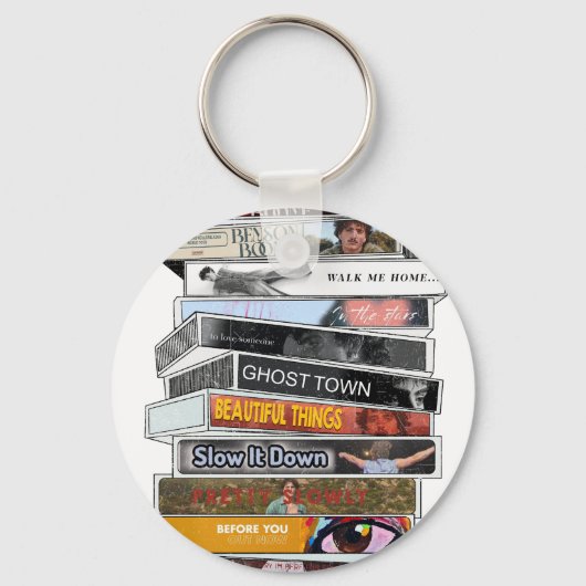Benson Boone Cassettebandje Sleutelhanger (Voorkant)