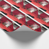 Benson Singing Carols Pet Rat Gift Wrap Cadeaupapier (Hoek)