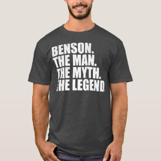 BensonBenson Naam Benson Voornaam T-shirt