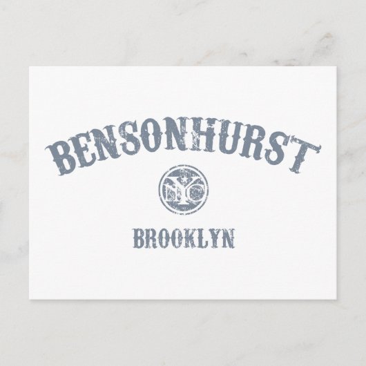 Bensonhurst Briefkaart (Voorkant)