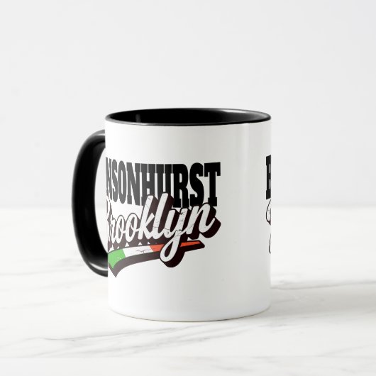 Bensonhurst Brooklyn Mok (Voorkant links)