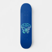BENT SOORT VAN JE MIND-vlinder, geestelijke gezond Skateboard (Voorkant)