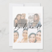 Bent u bruidsmaid? Foto Flat Card (Voorkant)