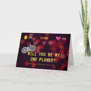 Bent u de Valentijn van mijn 2e speler Gamer? Kaart