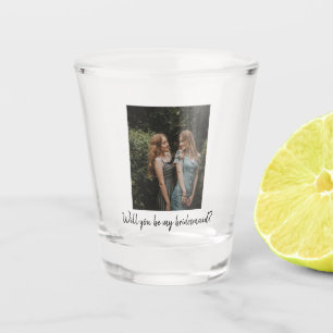 Bent u mijn aangepaste bridesmaid-fotofotglas? shot glas