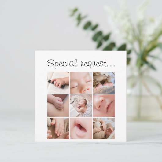 Bent u mijn Baby Foto's invoegen? Kaart (Staand voorkant)