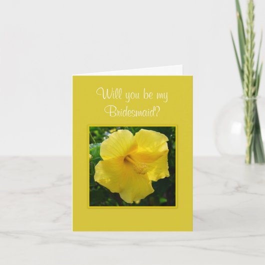 Bent u mijn Bridesmaid? (Voorkant)