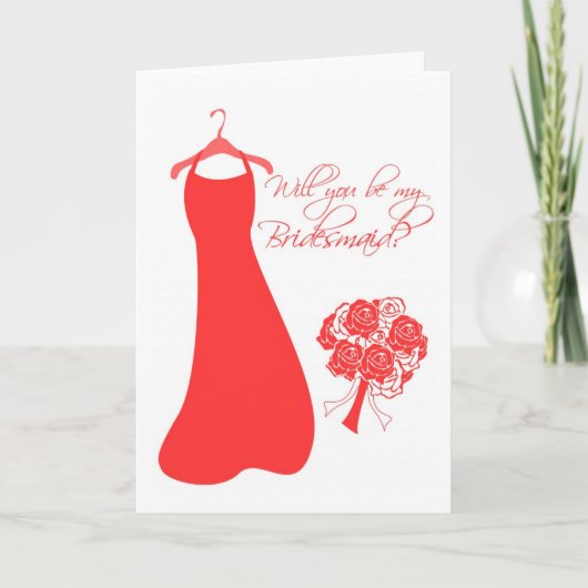 Bent u mijn Bridesmaid? (Voorkant)