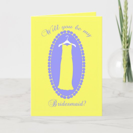 Bent u mijn Bridesmaid? (Voorkant)