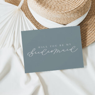 Bent u mijn Bridesmaid-fotovoorstel Kaart? Kaart