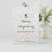 Bent u mijn briefkaart - Ring Fab Iridesce (Staand voorkant)