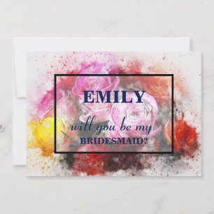 Bent u mijn bruidsmeisje? Nautisch Kaart