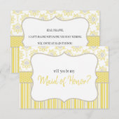 Bent u mijn dienstmeisje van Honor Bee Yellow en G (Voorkant / Achterkant)