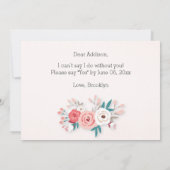 Bent u mijn dienstmeisje van Kaart Brunette? (Achterkant)