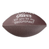 Bent u mijn Groomsman Douane Naam? American Football (Gedraaid 270)