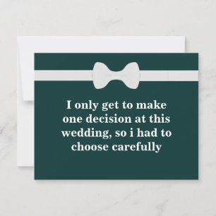 Bent u mijn Groomsman? Kaart