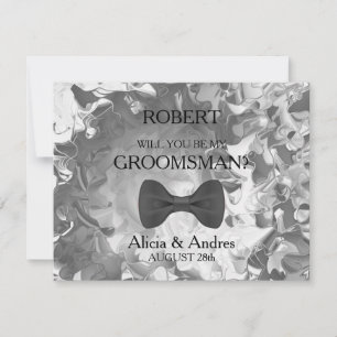 Bent u mijn Groomsman? Kaart