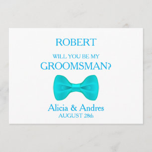 Bent u mijn Groomsman? Kaart